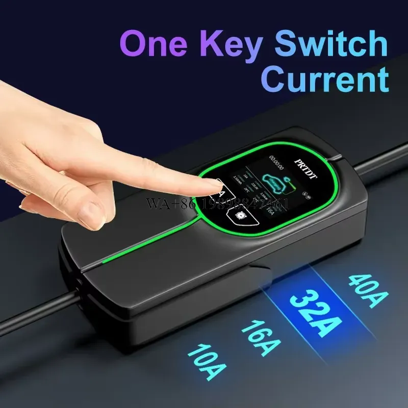 J1772 Evse 32A Level 2 Charger - Wmwmnu สำหรับเครื่องชาร์จรถยนต์ไฟฟ้า RUIVANDA 32 แอมป์ ระดับ