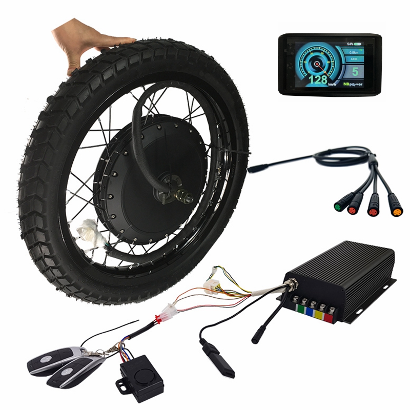 Qs Motor 273 8000W Hub Motor - ชุดมอเตอร์จักรยานไฟฟ้า QS 273 V3 72v 8000W