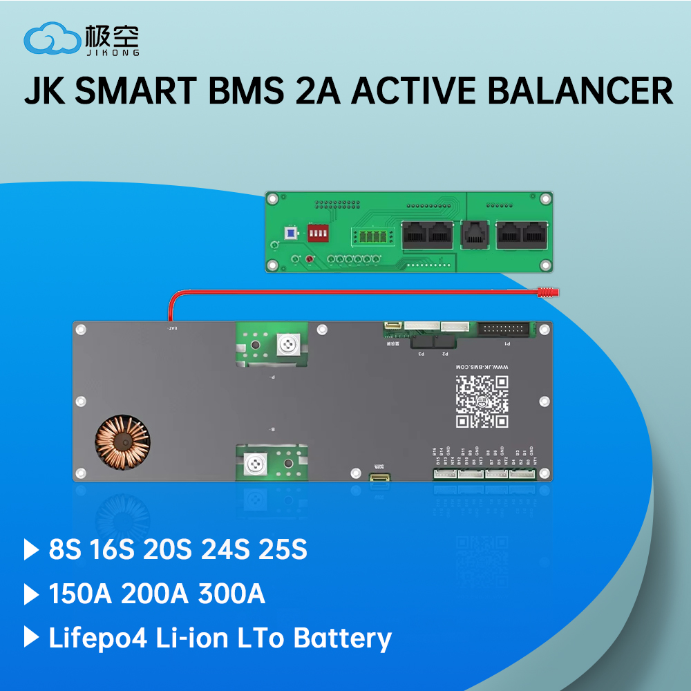 Smart Bms 24S 200A Bluetooth Lifepo4 - JK สมาร์ท BMS 2A Active Balancer
