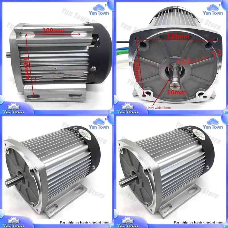 Ev Electric Motor Conversion Kit Car - มอเตอร์ไร้แปรงถ่านสำหรับดัดแปลงรถยนต์ไฟฟ้า 1500W 1800W DC 60V 72V
