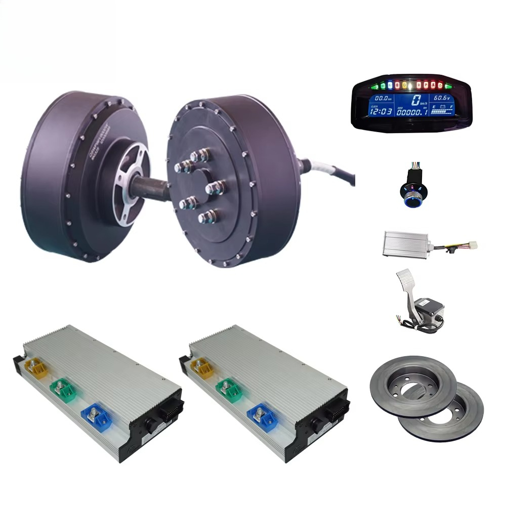 Qs Motor 273 8000W Hub Motor - ชุดแปลงมอเตอร์ล้อ QS Motor 8000W 273 Dual