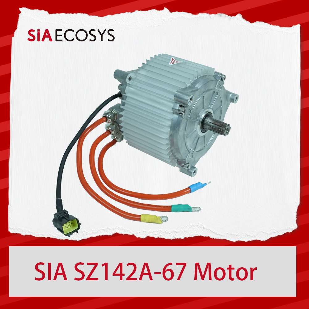 ชุดมอเตอร์ขับเคลื่อนกลาง SiAEC - Mid Drive Motor Kit 72V 5000W บทวิจารณ์และราคา