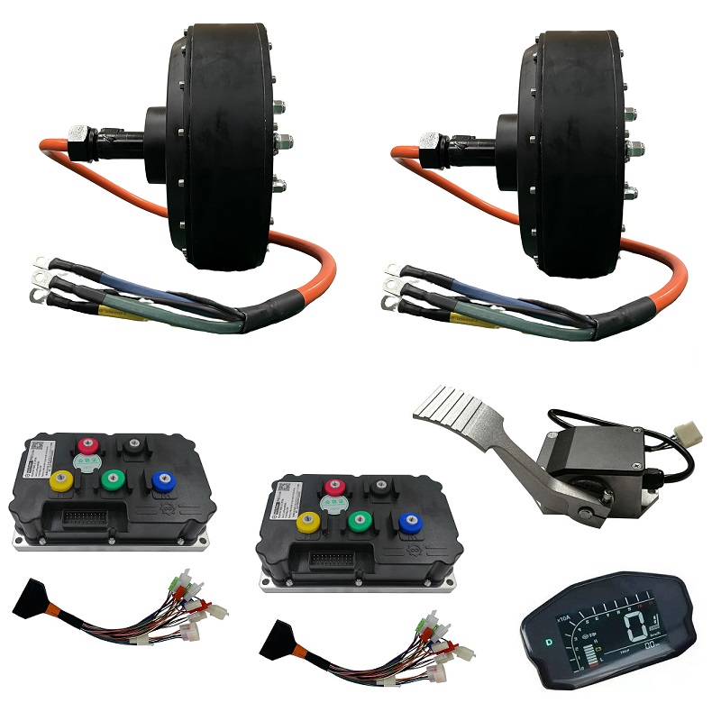 ชุดแปลงมอเตอร์ฮับไร้แปรงถ่าน Q - Qs Motor 273 8000W Hub Motor บทวิจารณ์และราคา