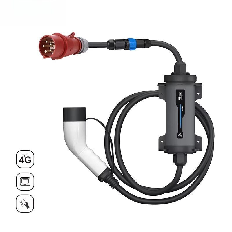 ปลั๊กชาร์จรถยนต์ไฟฟ้าแบบ Type  - Type 2 Portable Ev Charger 11Kw Cee บทวิจารณ์และราคา