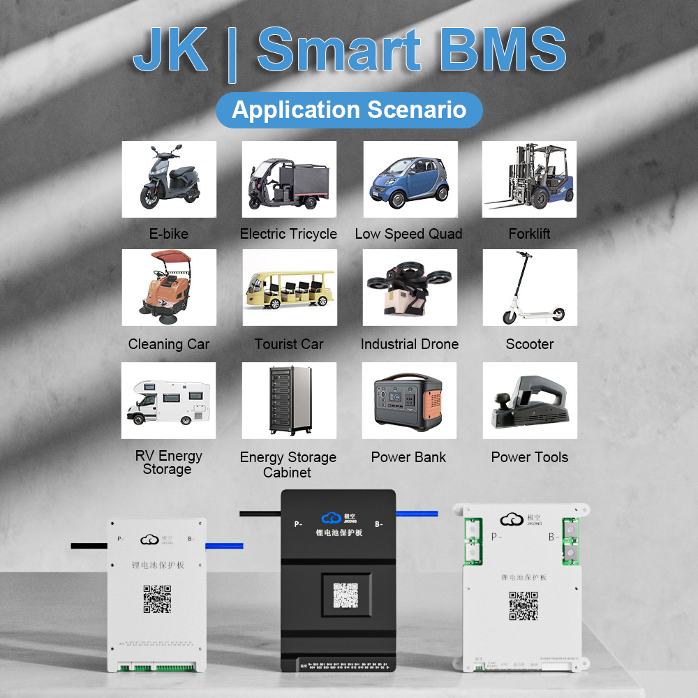 JK Smart BMS 4S-24S LiFePo4 Li - Smart Bms 24S 200A Bluetooth Lifepo4 บทวิจารณ์และราคา