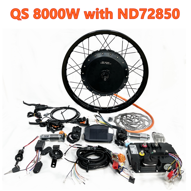 ชุดมอเตอร์ฮับไร้แปรงถ่าน QS273 - Fardriver Nd72850 Controller บทวิจารณ์และราคา